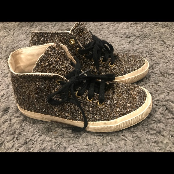 Superga x Man Repeller LE High Top Sneakers - Picture 1 of 1